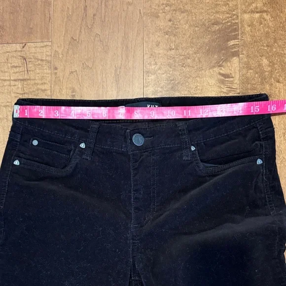 Kut from the Kloth Women's Dark Brown Corduroy Pants - Picture 3 of 3